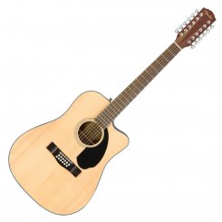 Fender CD-60SCE-12 Nat 12-stygė elektro-akustinė gitara