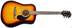 Fender FA-125 SB akustinė gitara