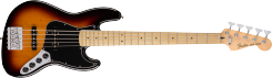 Fender Deluxe Jazz Bass V String MN 3TSB su įbrėžimu nugaroje